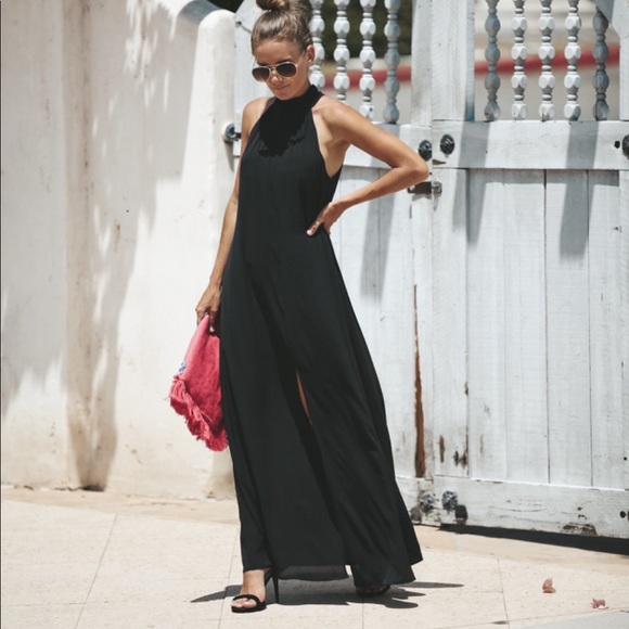 Vici Dresses & Skirts - NWT - VICI “Limitless” Black Maxi Dress